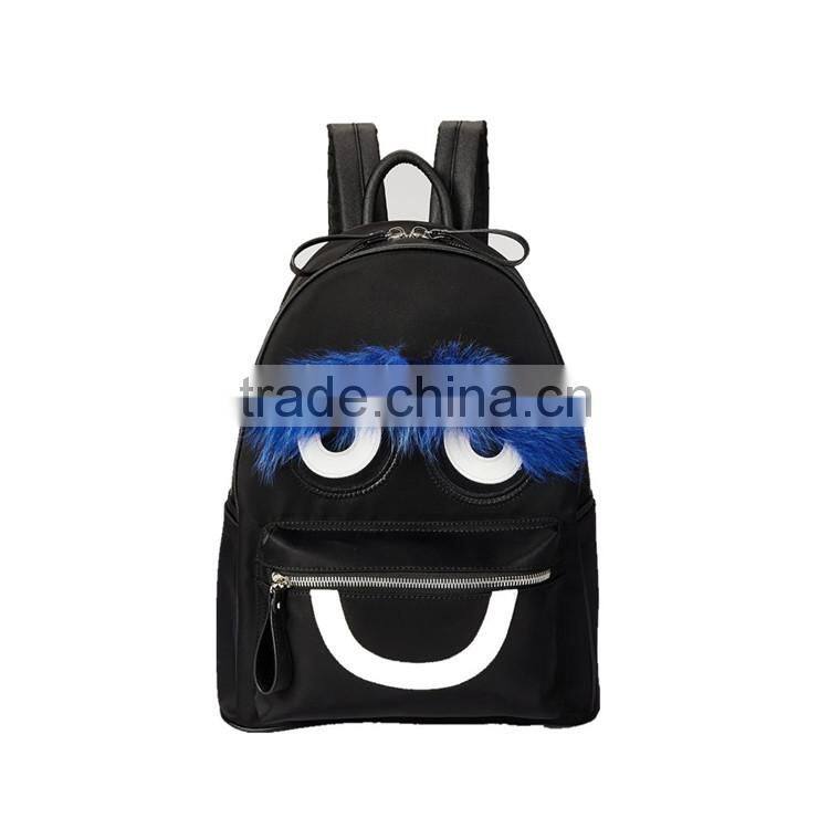 Cheap price canvas backpack for school use from China factory