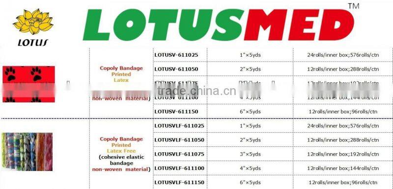 FlexRip cotton flexible cohesive bandage