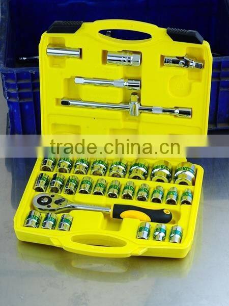 0PCS SOCKET SET 1/2"DR with Ratchet Wrench