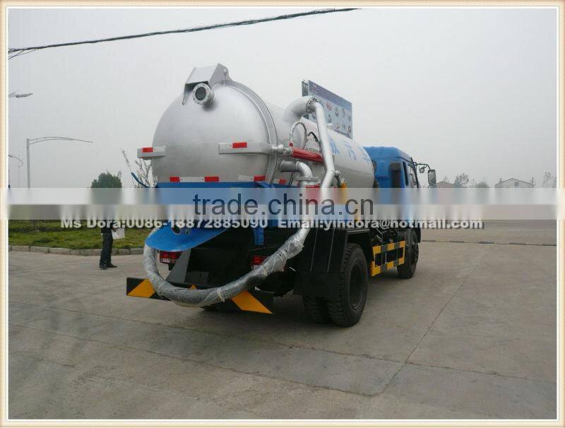 Dongfeng 4x2 Sewage Fecal Suction Tanker Vehicle