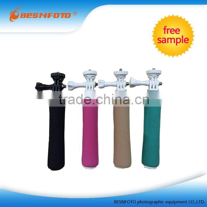 2015 New Design Colorful Aluminum Wireless Monopod Selfie Stick