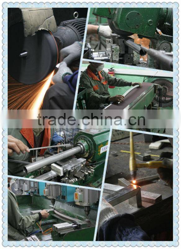 Single rail stainless steel bathroom railing