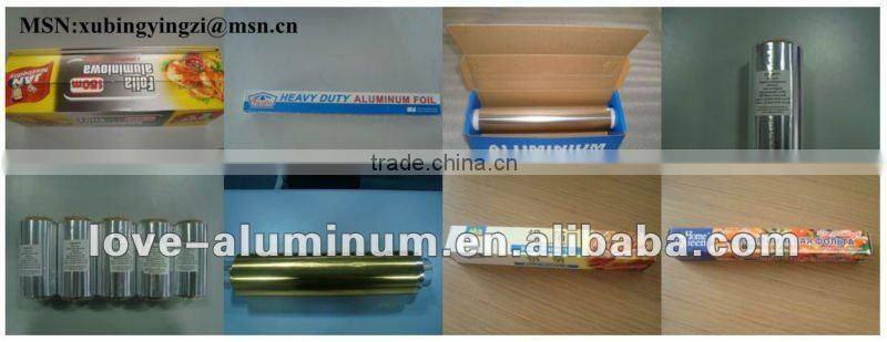 high-quality small aluminum foil rolls(9-20mic)