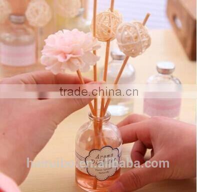 Promotional 100ml glass aroma reed diffuser bottle