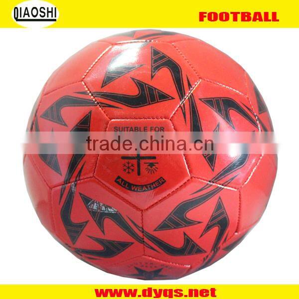 PVC size 5 sport football plain soccer balls