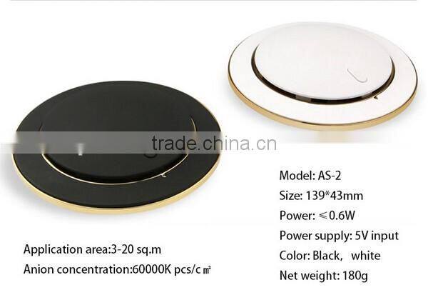 car aromatherapy diffuser activated charcoal car anion air purifier remove smells dust collector