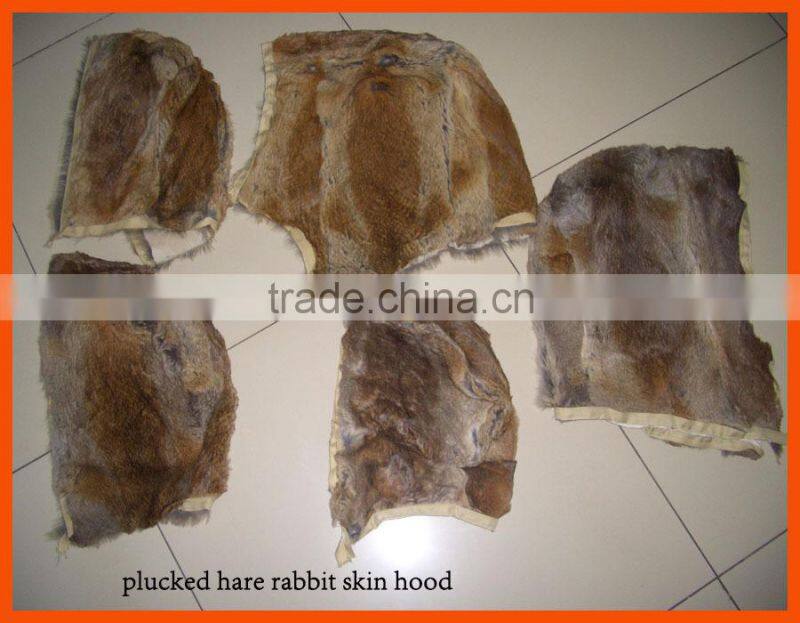 down jacket rabbit fur hood lining