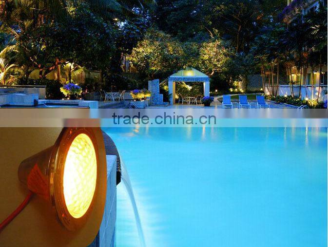 35W Par56 embedded swimming pool lighting ce rohs led ip68 pool lights multi color