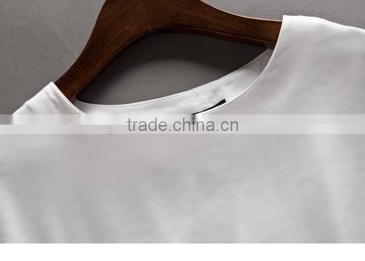 over 10 years experience black bulk women's for high quality plain t-shirt