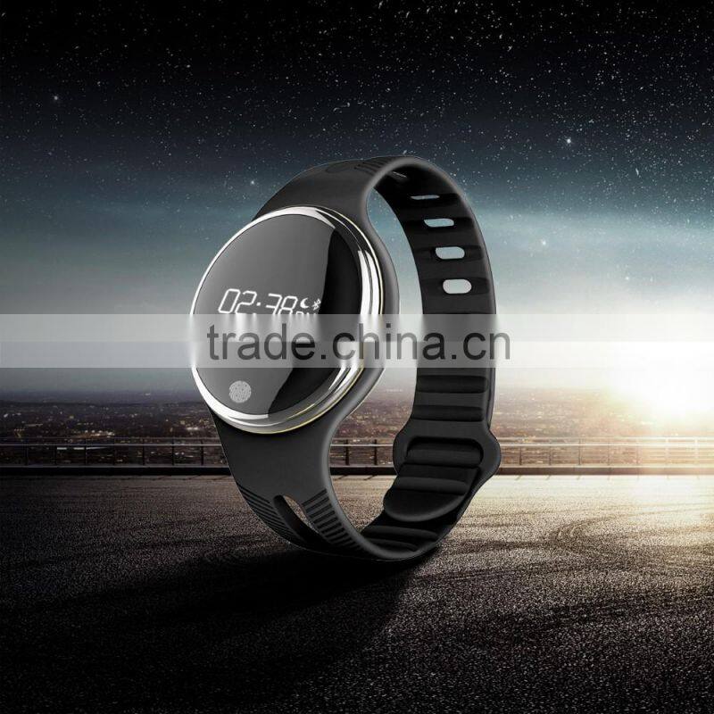 Hot selling E07 smart sport wristband healthy tracker sleeping pedometer bracelet with app