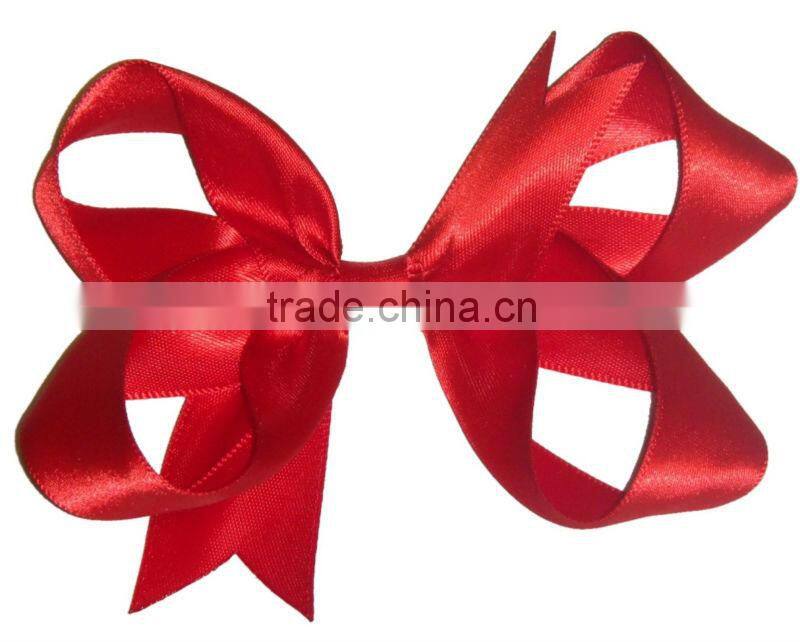 wholesale fashion double faced satin ribbon bow HD-36