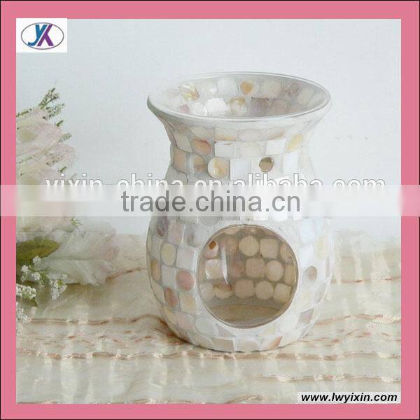 Mosaic tart burner/oil burner/tart warmer30/tealight with candle/candle holder