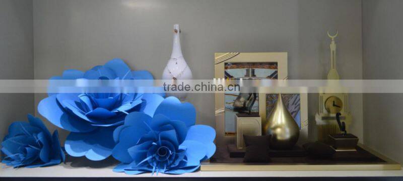 2015 newest jewellery window display props high-end suede jewellery display