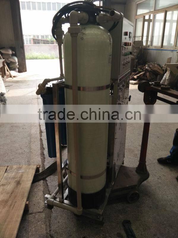 Land sea water desalting plant