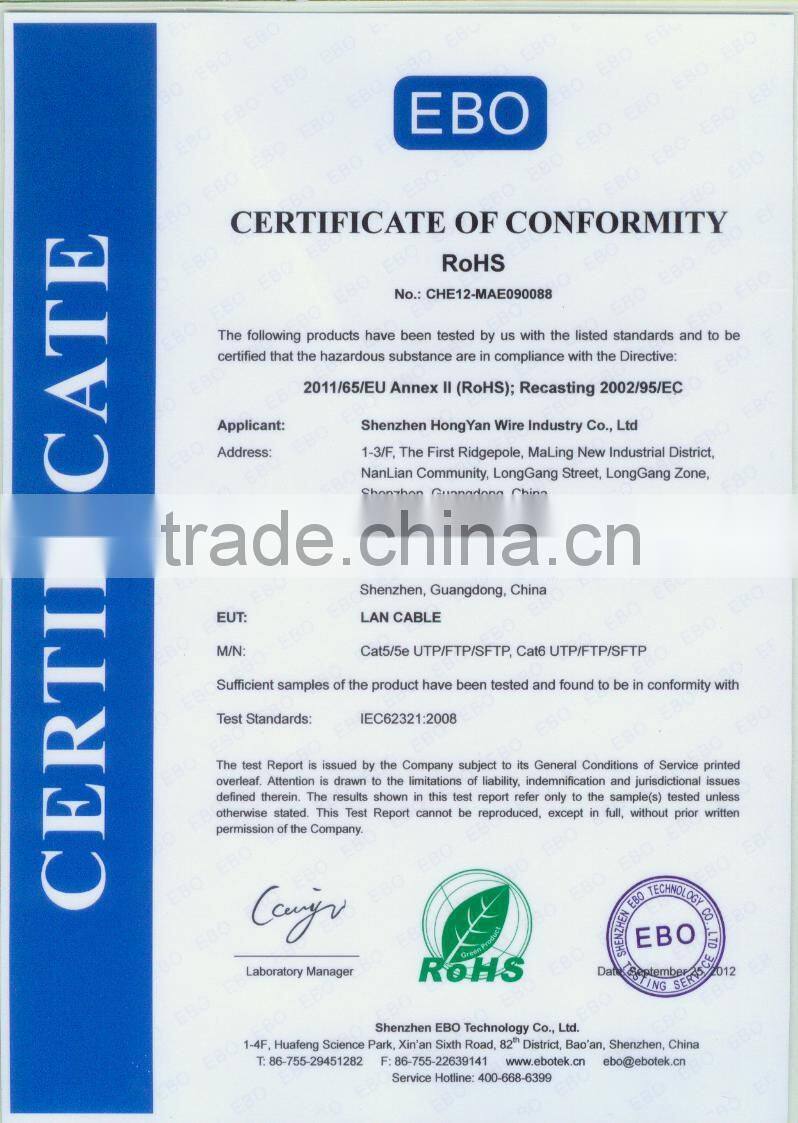 Networking cable cat 6 cable