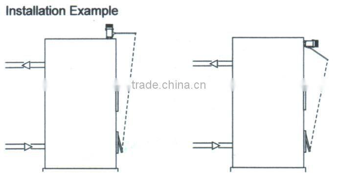 Draft Regulator for Coal stove/Wood stove's temp Thermostatic