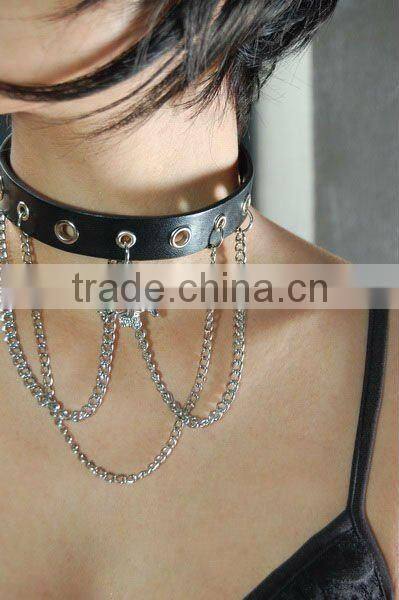 Gothic Punk Spike Style Necklace 378