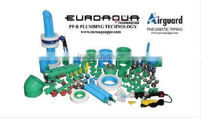PPR Pipes and Fittings - DIN Standard - Euroaqua & Airguard