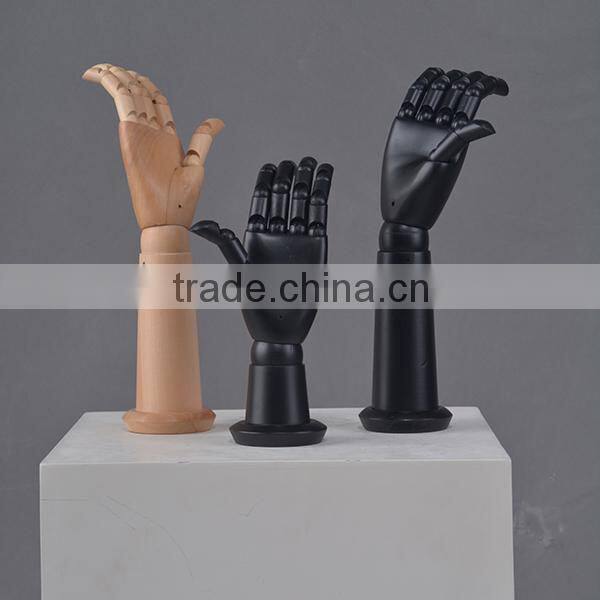 elegant white fiberglass mannequin hand for jewelry display