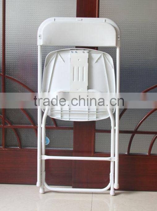 cheap wholesale commercial office folding chair, powder coating steel, plastic back chair, model 1076