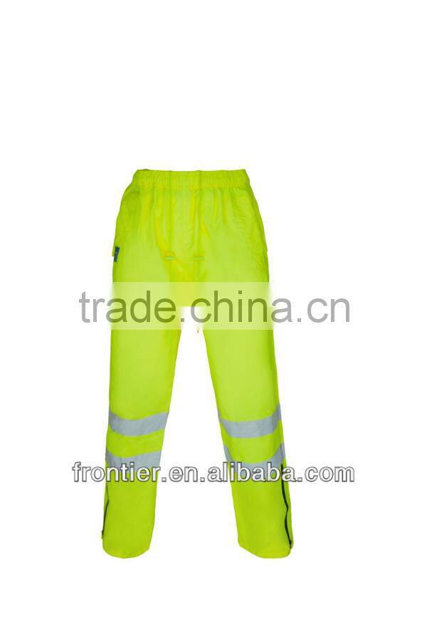 high visibility waterproof pants, comply with EN20471 Class 1