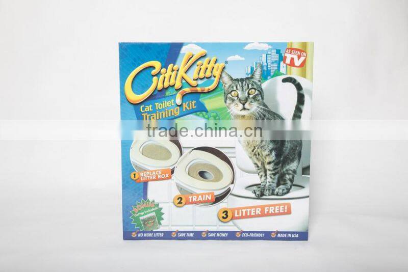 the toilet training kit cat toilet with catnip included