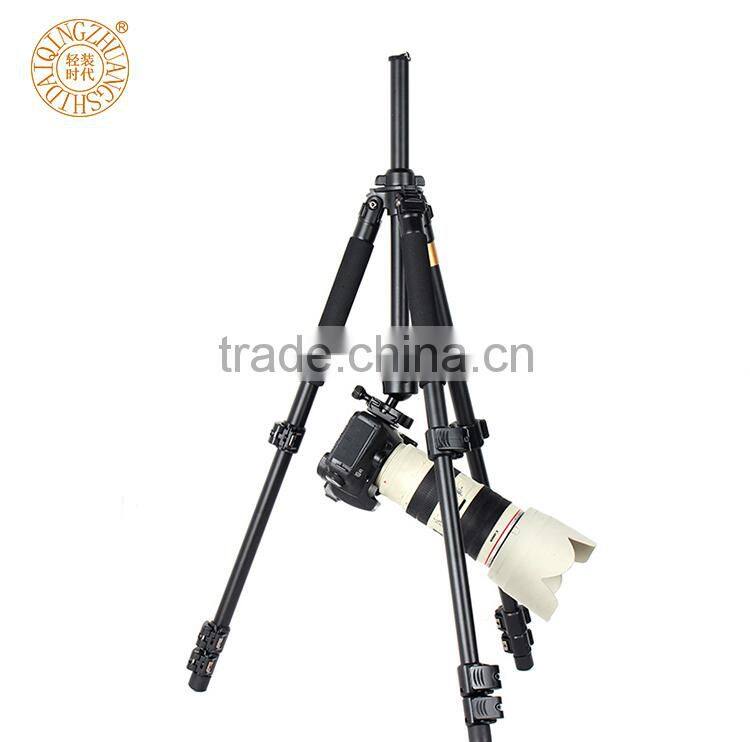 Q471 flip leg lock digital camera tripod, flexible video tripod with panoramic ball head, free shipping