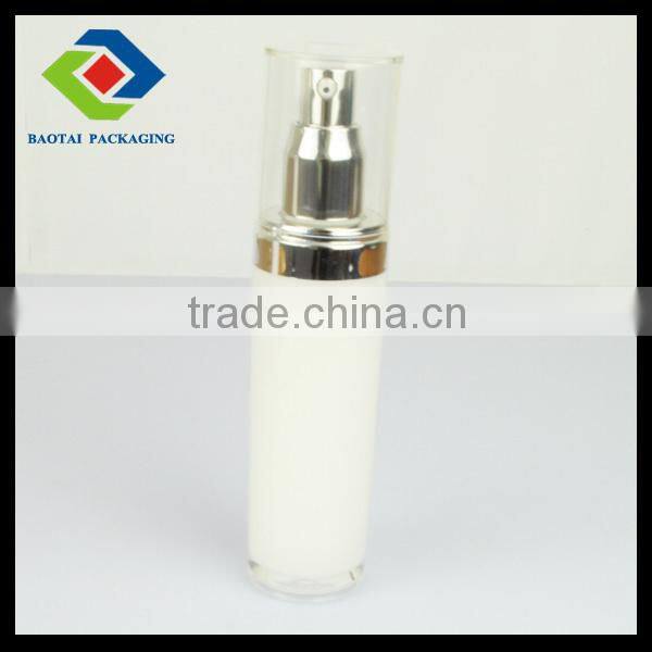 50ml Straight Round recyclable cosmetic storage container,whit cream bottle