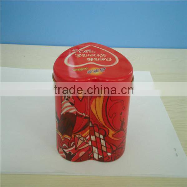 Customized recyclable feature tin can box supplier Round shape large capacity food storage metal tin cans