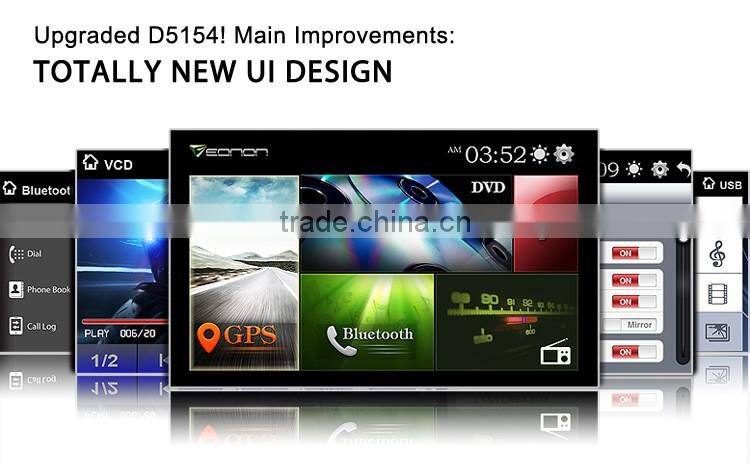 EONON D5154Z Gray 7 Inch Digital Touch Screen GPS Car DVD Player For Opel /Vauxhall /Holden