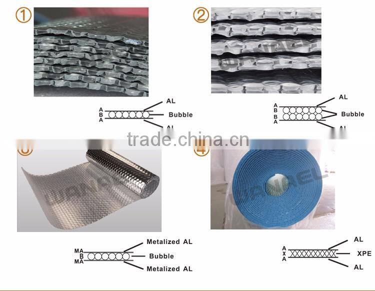 Wanael building material fire resistance aluminium foil thermal insulation materials
