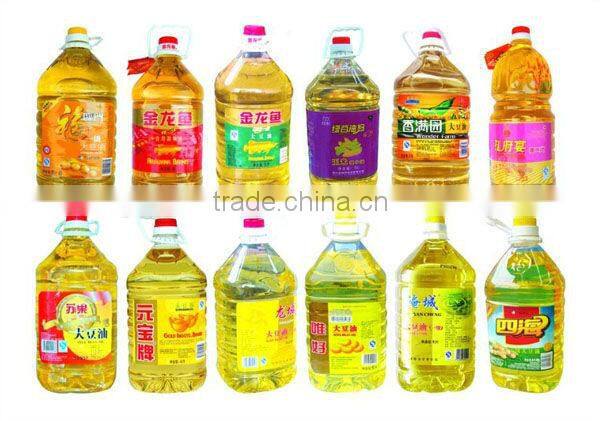 Automatic sunflower oil bottling plant