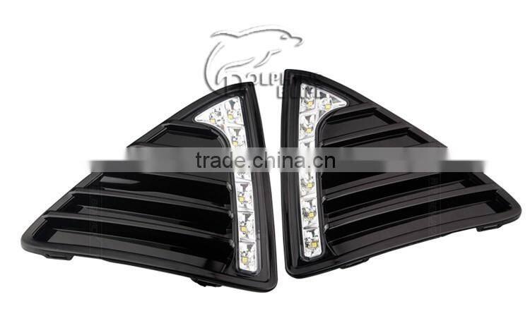 Car LED DRL Daytime Running Light Fog Lamp 2015 Accessories For Ford Ranger 2012 2013 2014 2015