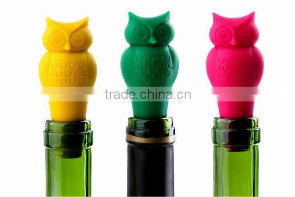 funny silicone wine accessories