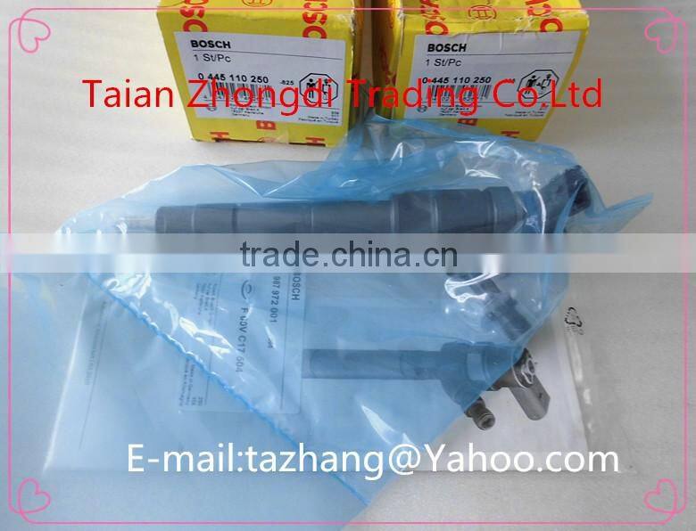 Bosch100% genuine new Common rail injector 0445110250 for MAZDA BT-50 WLAA-13-H50 (0 445 110 250)