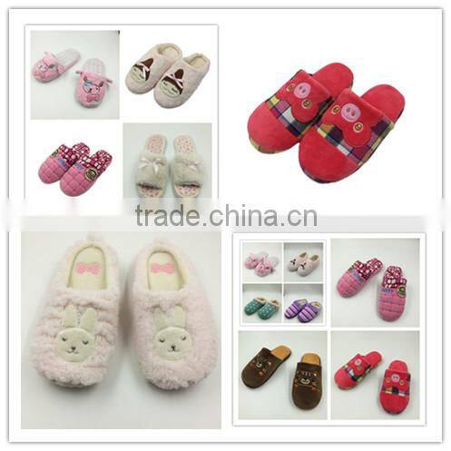 New design pink fluzzy princess woman slipper