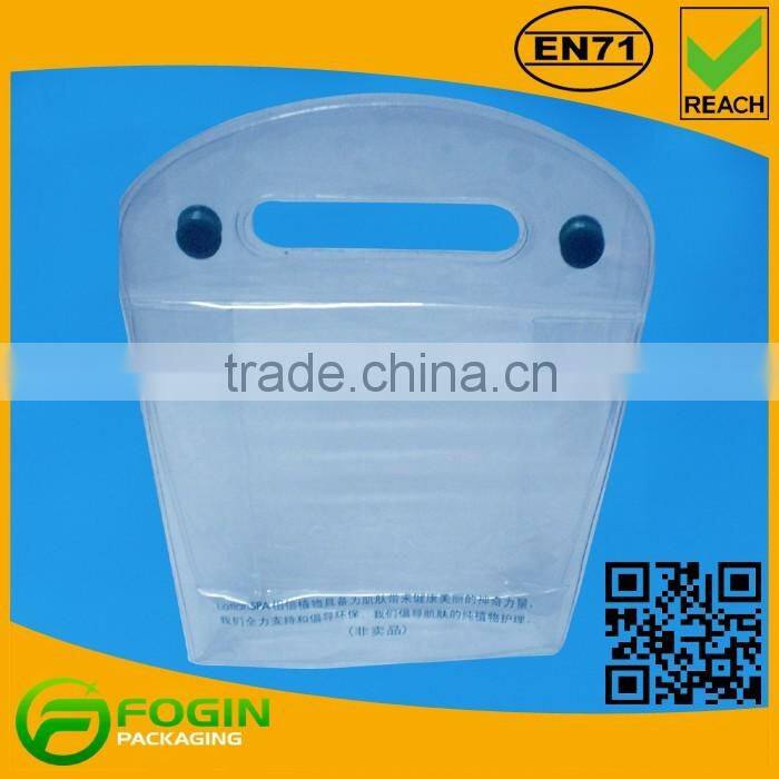 waterproof pvc transparent zip pouch