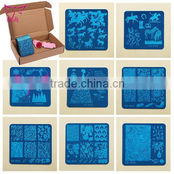 nail art stamping plate,2016 nail art stamping plate,cheap nail art stamping plate