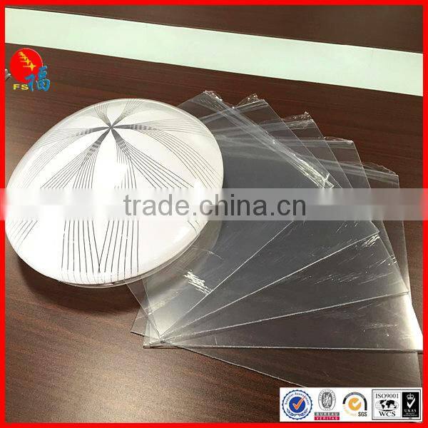 LED Light Diffusion Plate plastic transparent diffuser lampshad