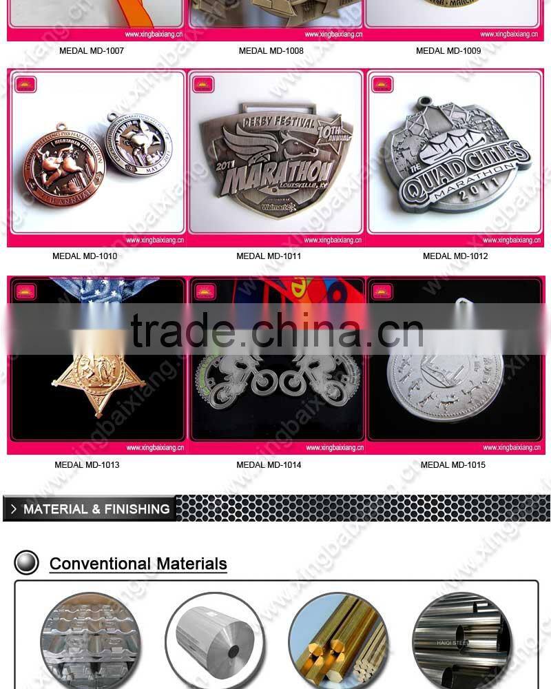 cheap metal blank sports medal blank bronze medals