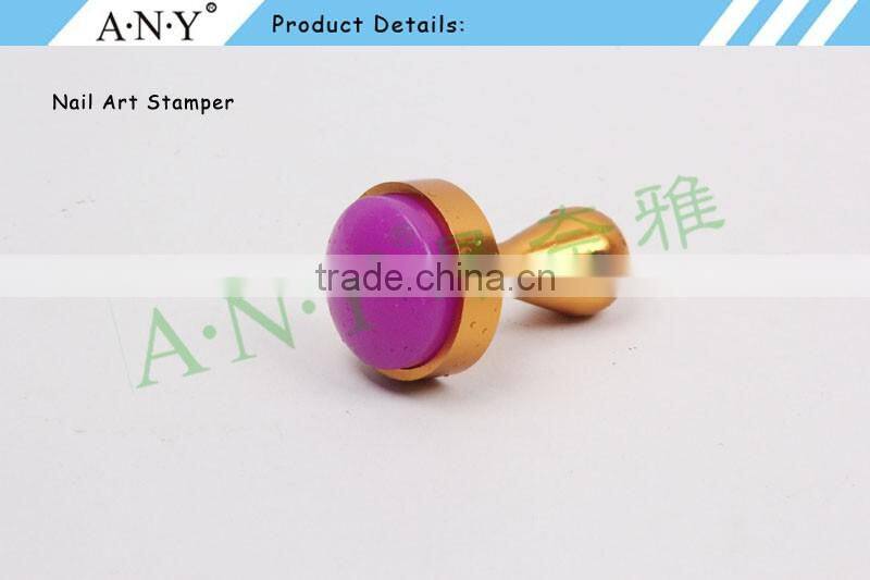 ANY Metal Handle Silicone Top Sticky and Soft Nail Stamper in Nail Printer