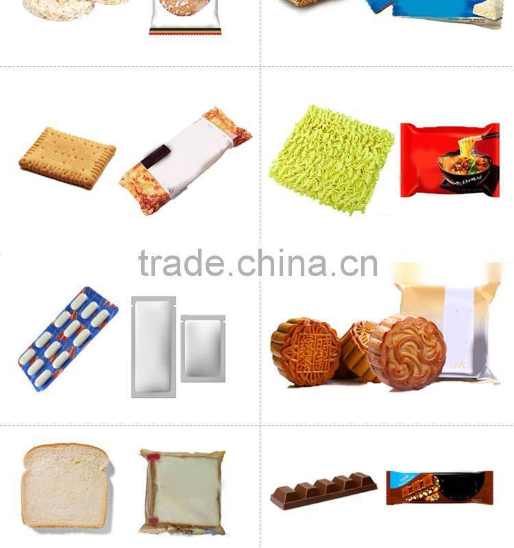 Automatic biscuit/chocolate/cookies/bread Flow packing Machine