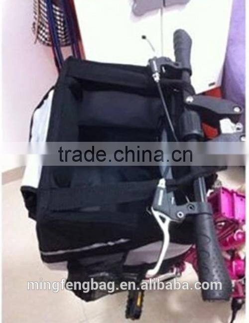 New High Quality Ventilating 600D Oxford Bicycle Pet Basket Bag and Pet Dog Cat Travel Bike Bag