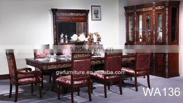Luxury Dining Room Furniture square Dining Table Furniture WA182