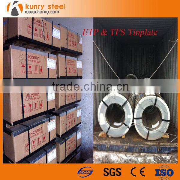 High quality BA CA Of TFS tinplate For tuna cans