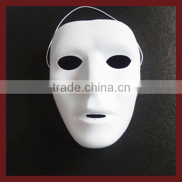 plastic white mask