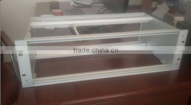 19" inch wall mounted electrical telecommunication subrack