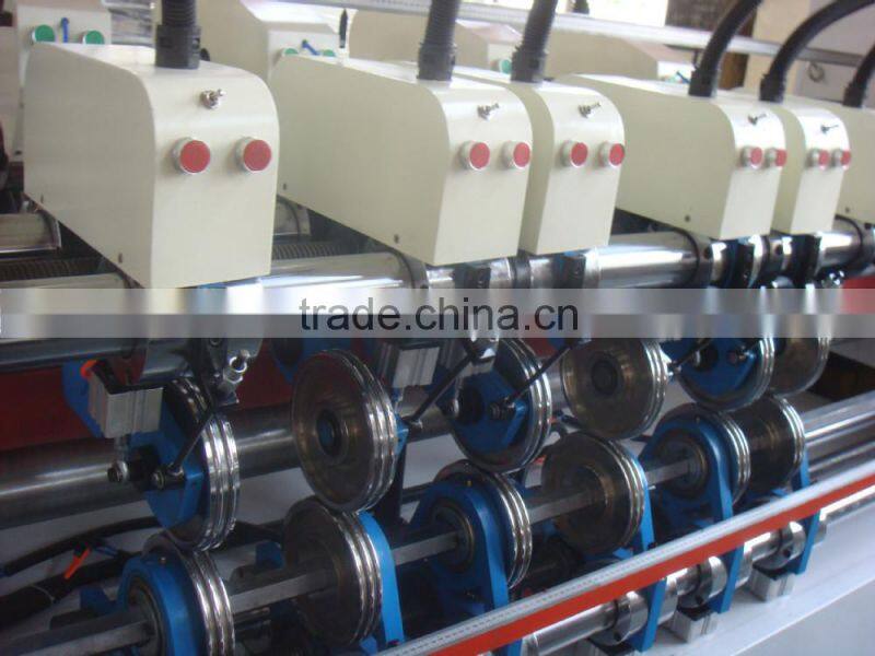 SMBD-QDD-2700 blades & scorers both move by electric offline thin blade slitter scorer