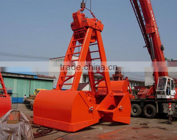 stainless steel elevator clamshell bucket for cranes