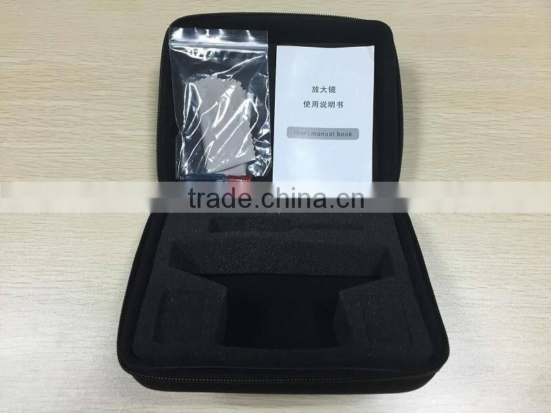 Frame Plastic Glasses with Antifog Surgical Head Loupes